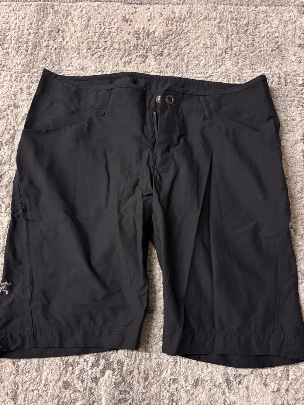 Arc'teryx Women's Black Creston 10.5" Shorts